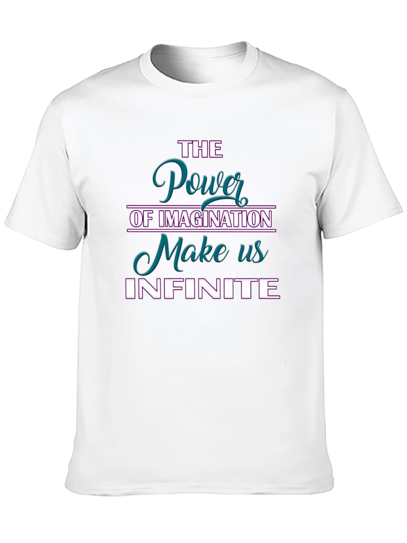 Imagination Power Graphic T-Shirt - Infinite Design