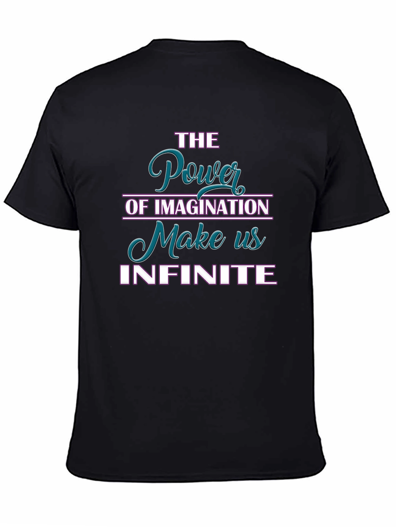 Imagination Power Graphic T-Shirt - Infinite Design