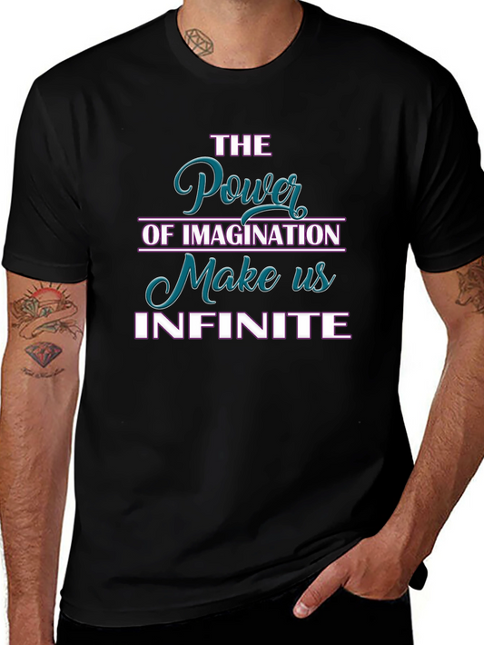 Imagination Power Graphic T-Shirt - Infinite Design