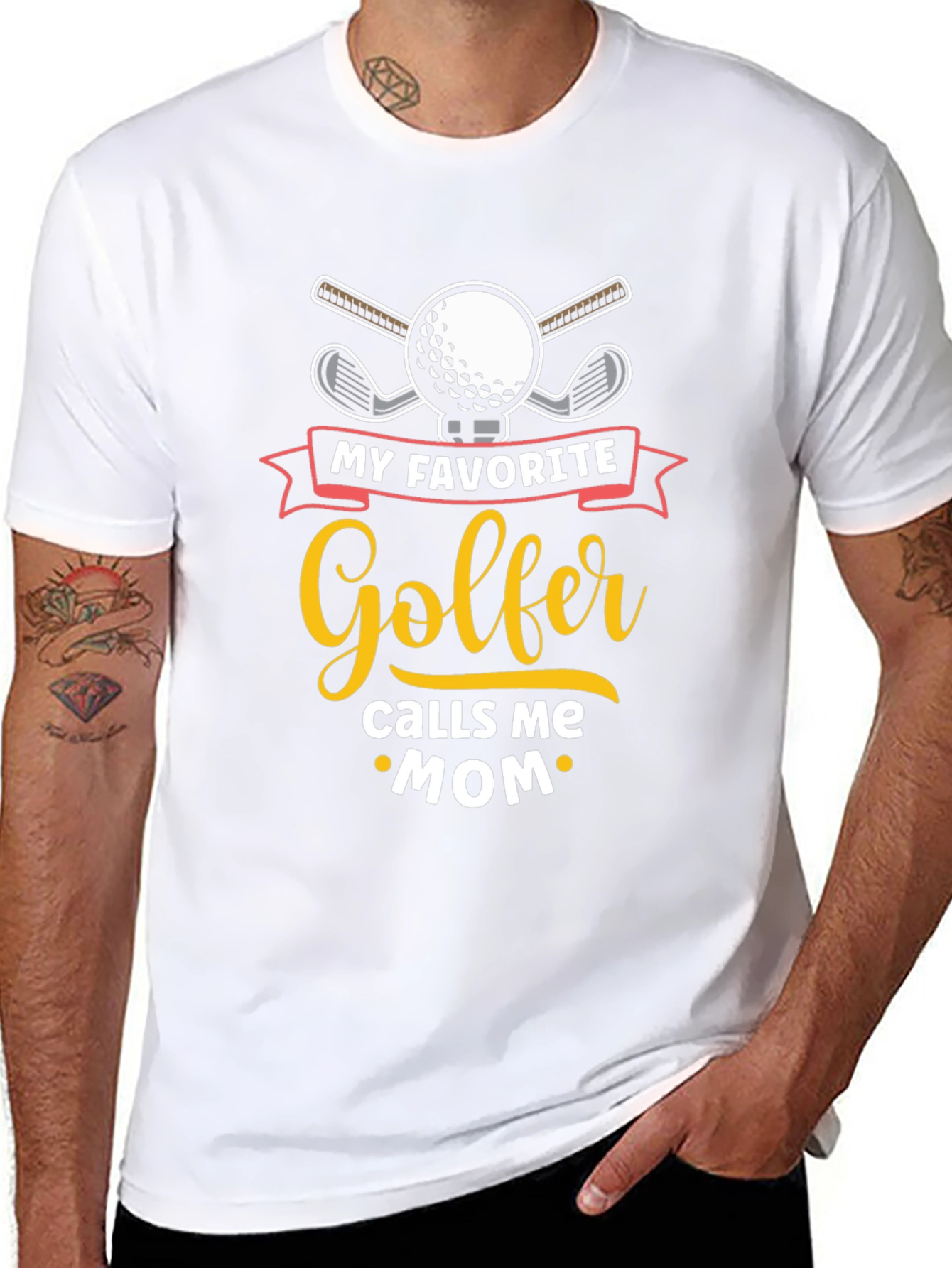 My Favorite Golfer Calls Me Mom T-Shirt