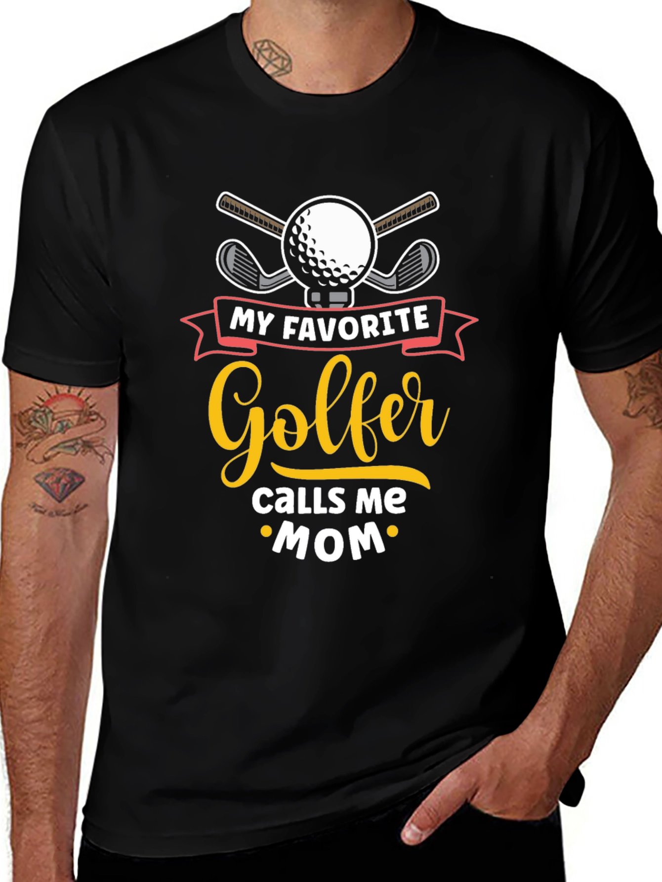 My Favorite Golfer Calls Me Mom T-Shirt