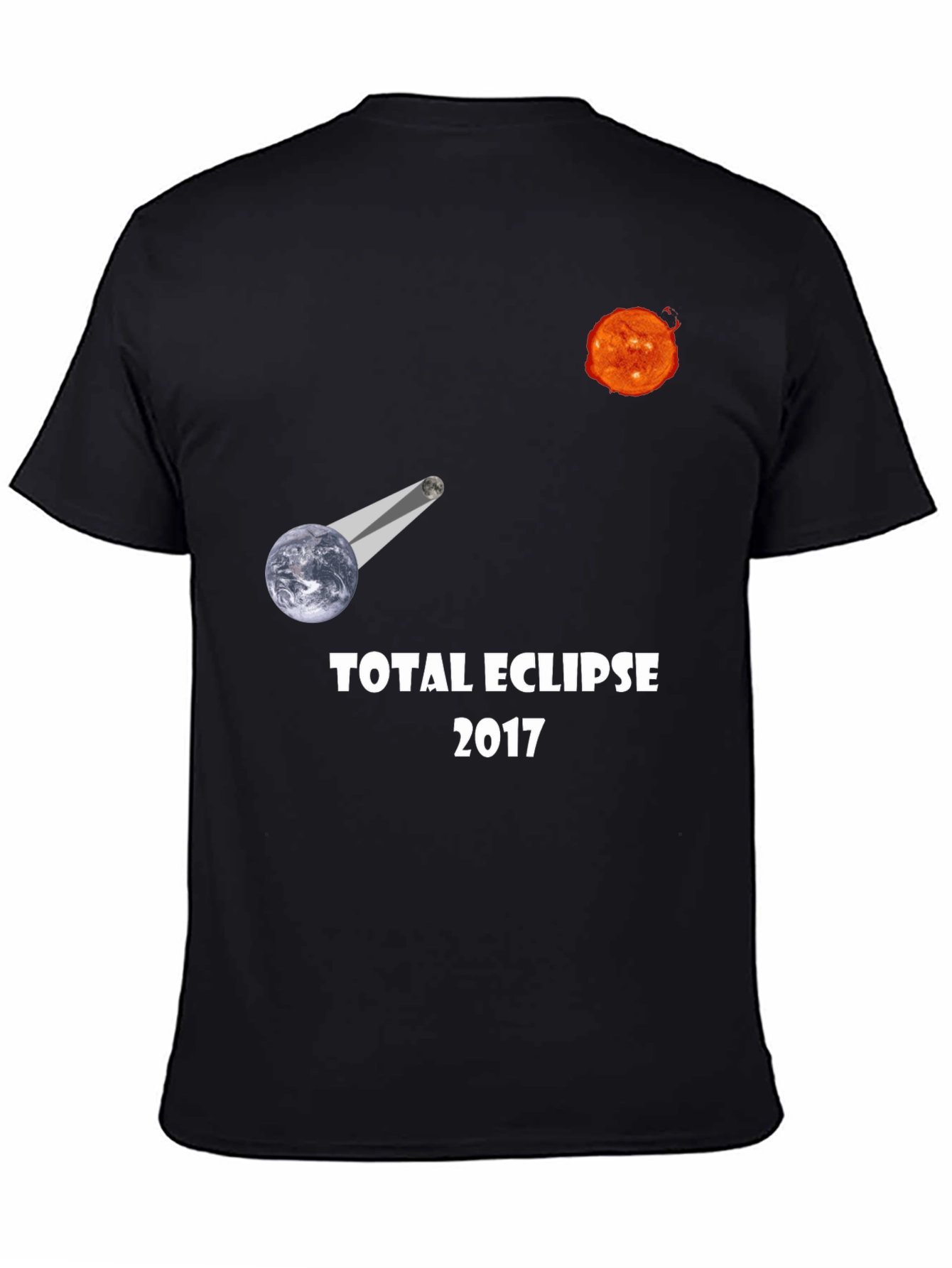 Total Eclipse 2017 Black T-Shirt