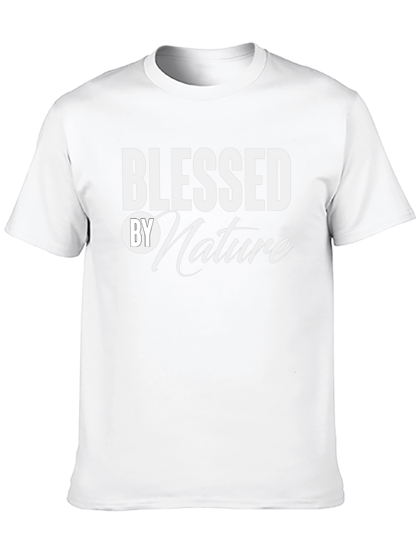 Blessed by Nature Graphic T-Shirt - Casual Style