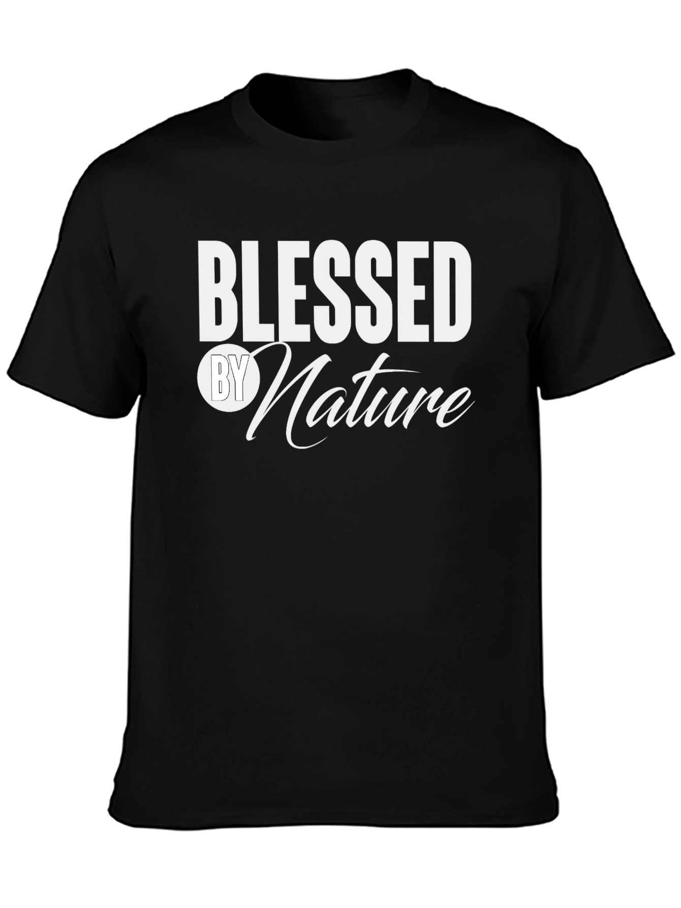 Blessed by Nature Graphic T-Shirt - Casual Style