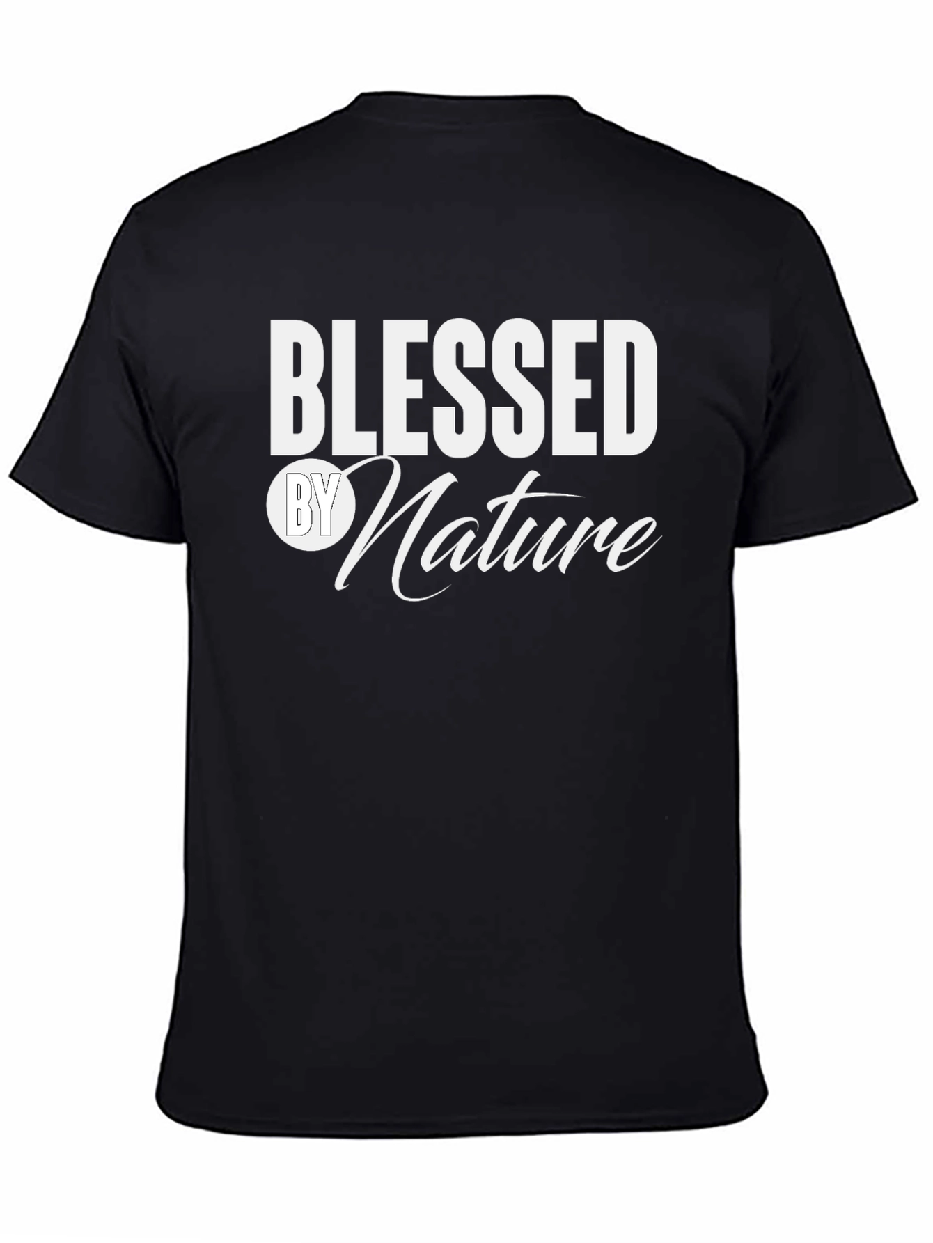 Blessed by Nature Graphic T-Shirt - Casual Style