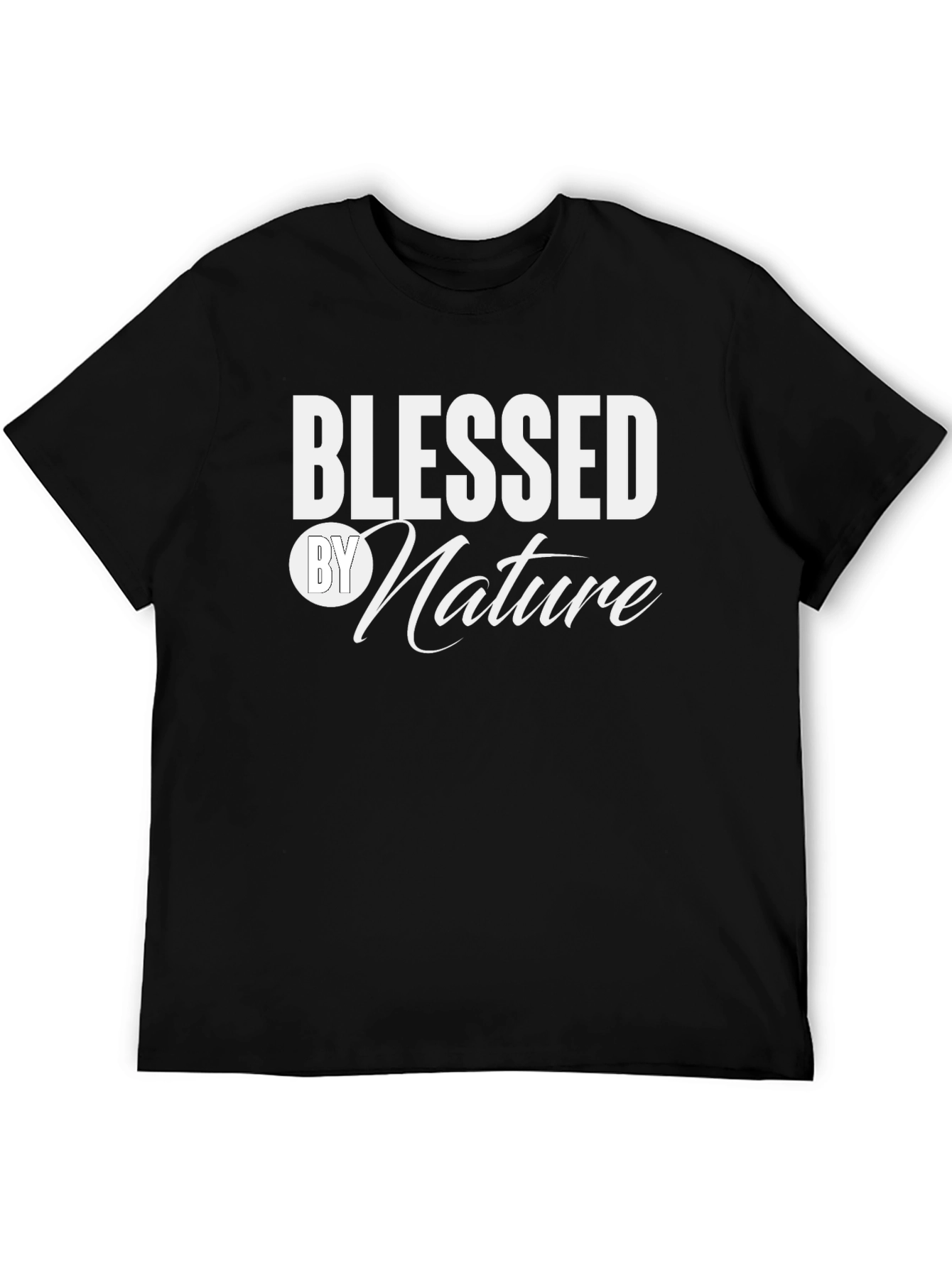 Blessed by Nature Graphic T-Shirt - Casual Style