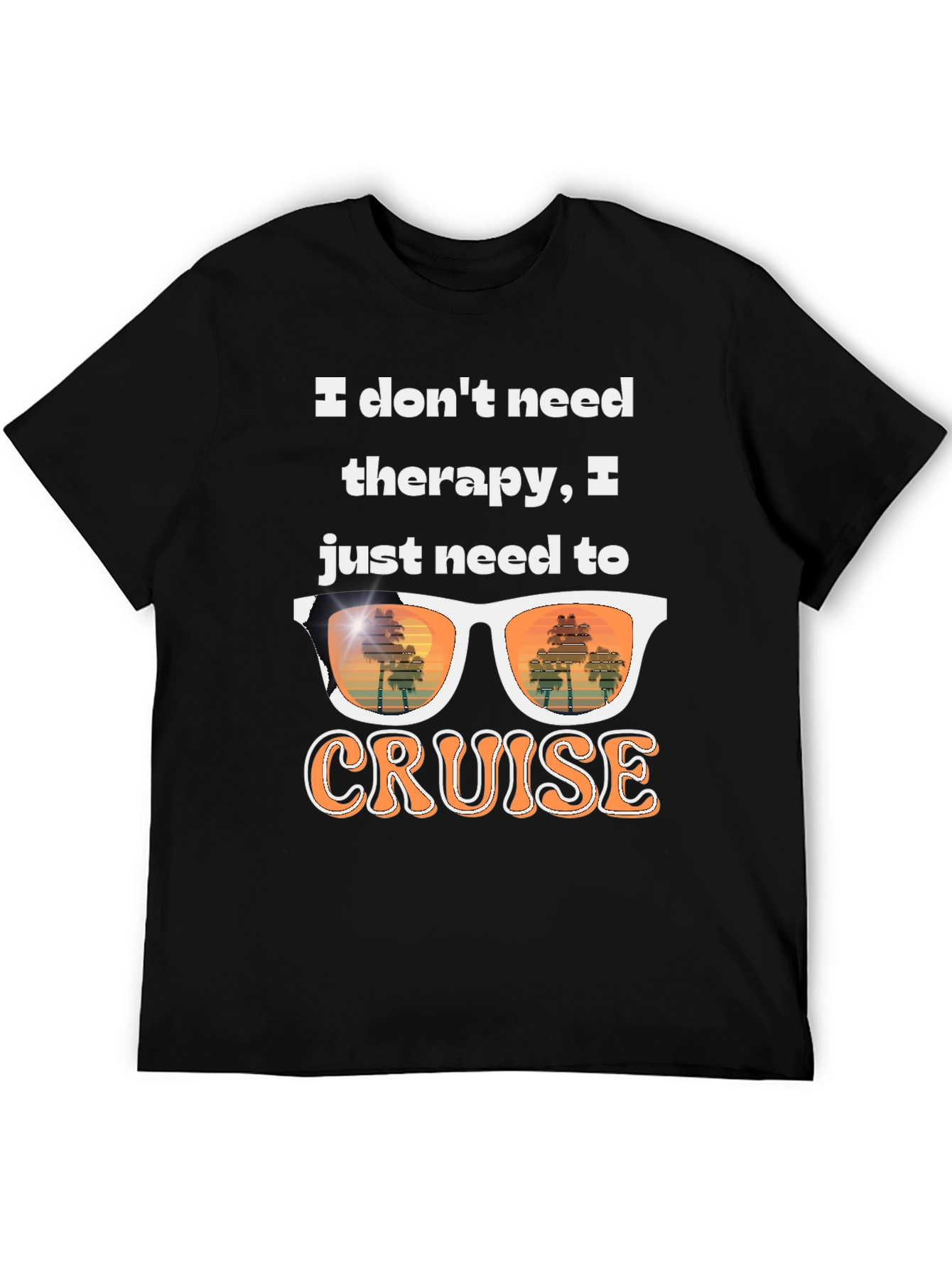 Cruise Therapy T-Shirt: Island Getaway Tee