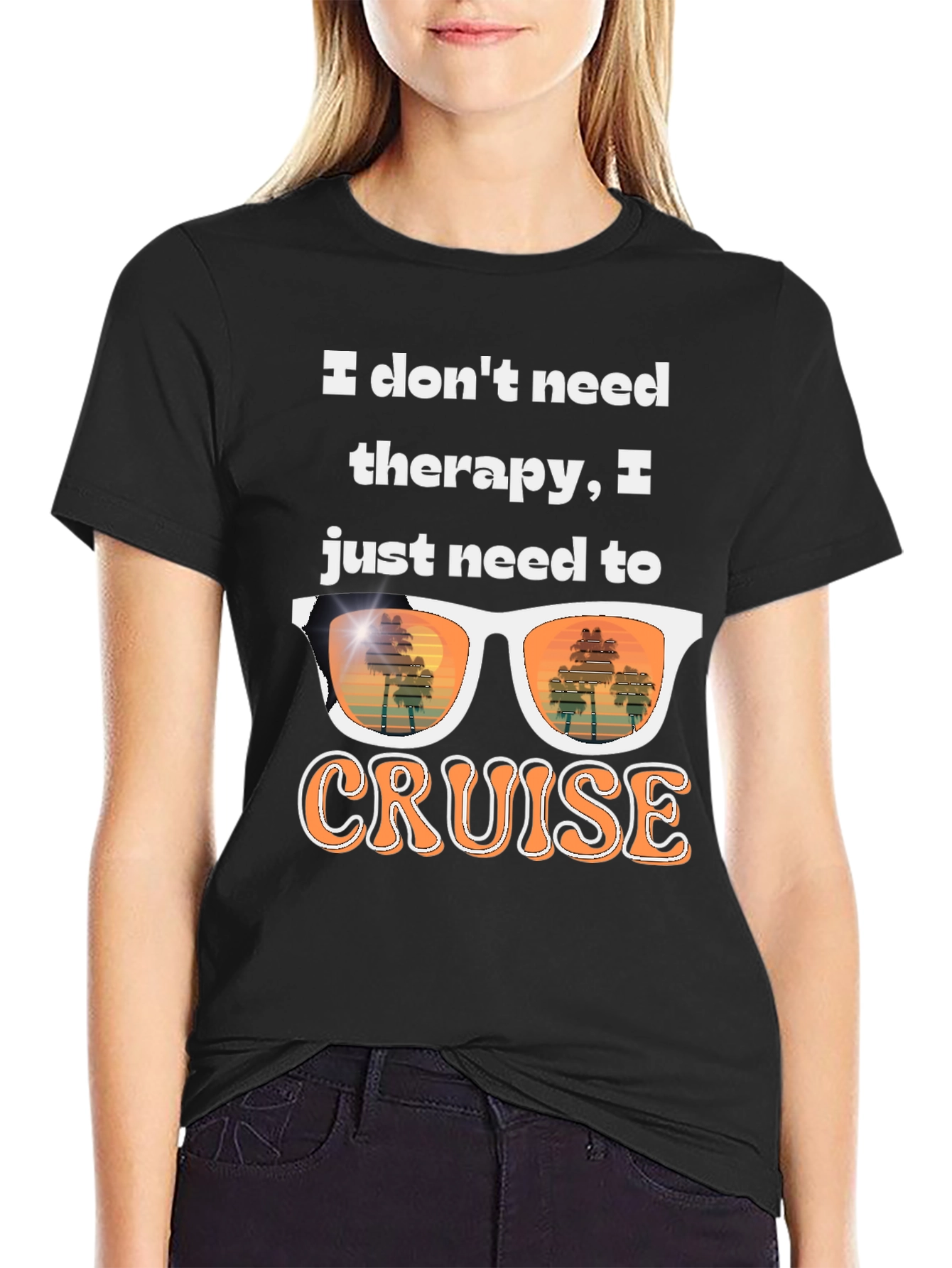Cruise Therapy T-Shirt: Island Getaway Tee