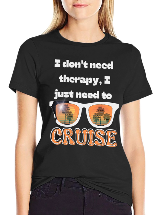 Cruise Therapy T-Shirt: Island Getaway Tee