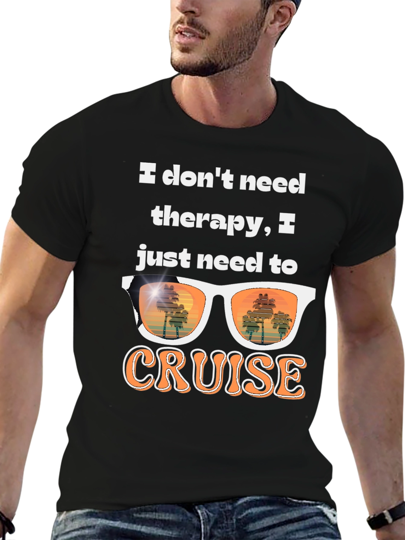 Cruise Therapy T-Shirt: Island Getaway Tee