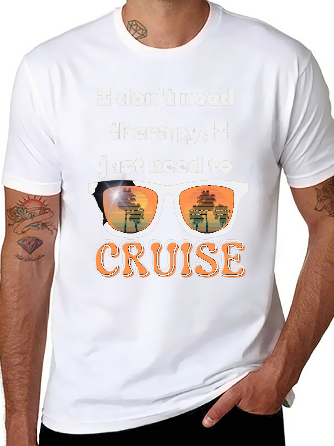 Cruise Therapy T-Shirt: Island Getaway Tee