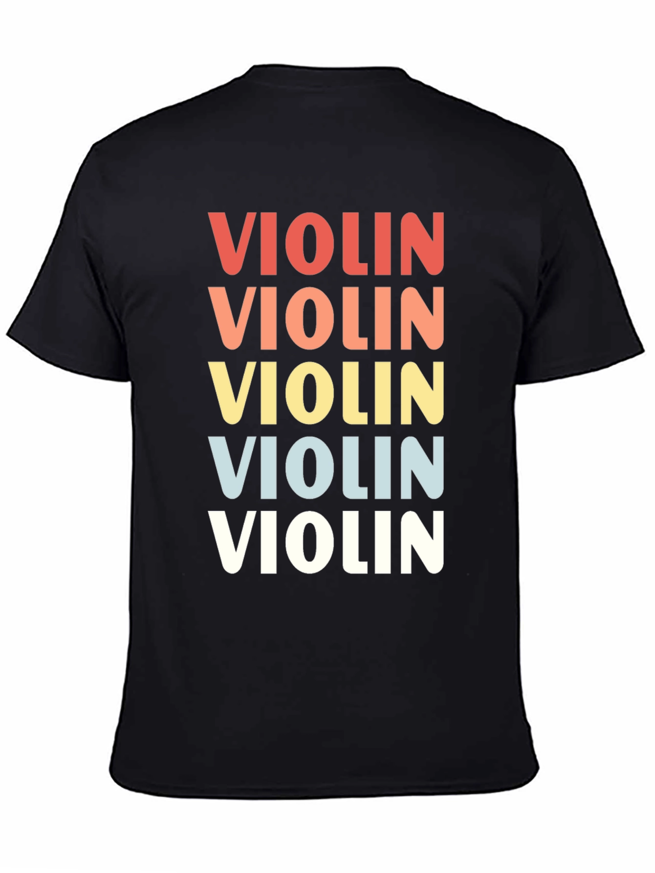 Retro Violin Graphic Tee