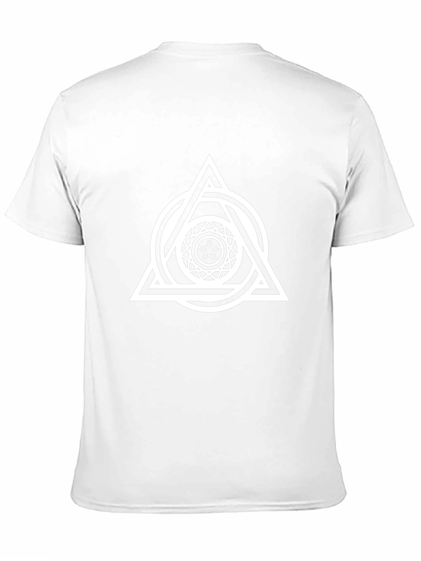 Occult Symbol Graphic Black T-Shirt