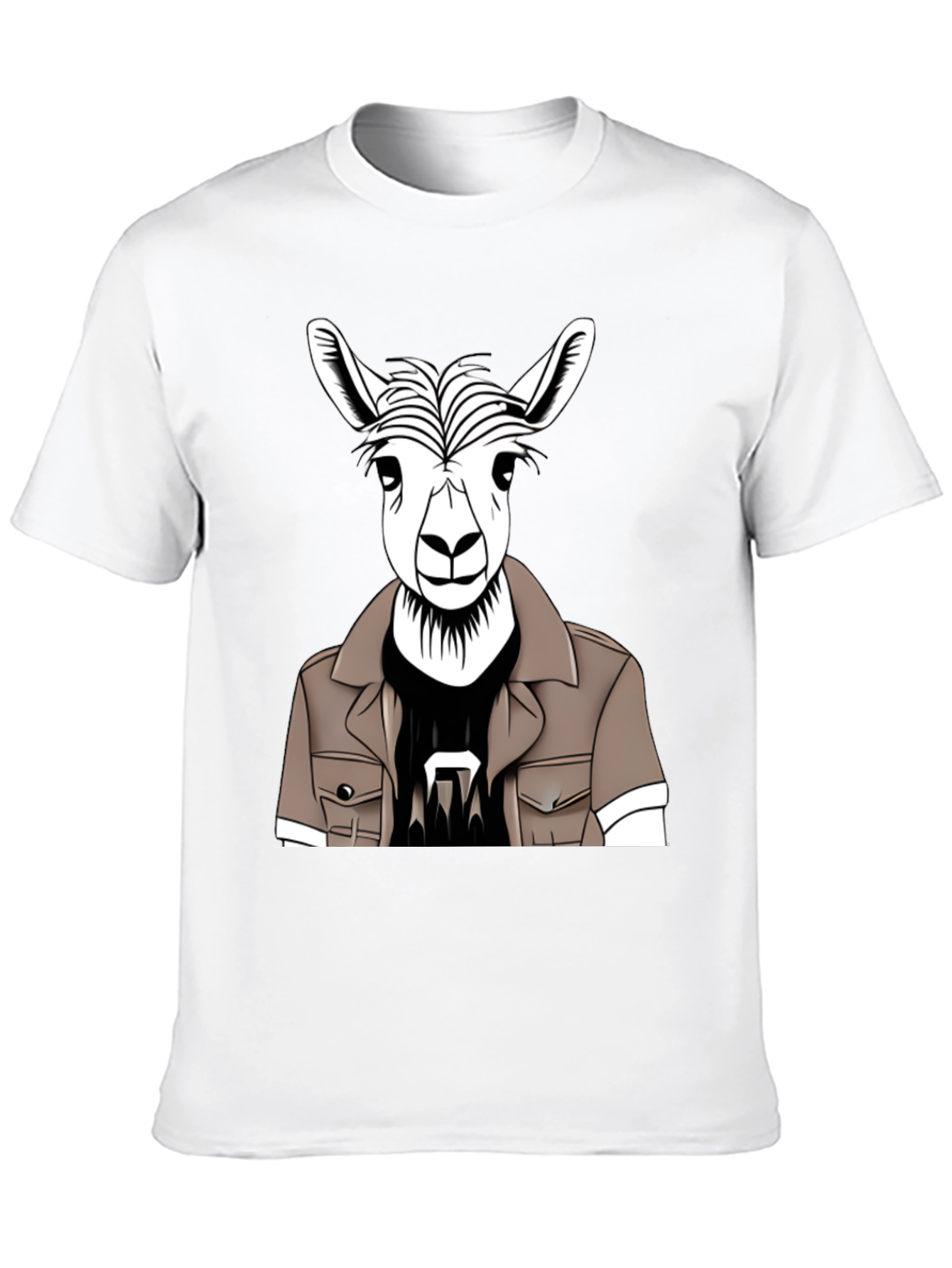 Cool Llama Graphic T-Shirt