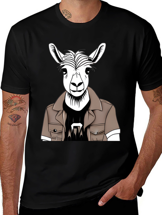 Cool Llama Graphic T-Shirt