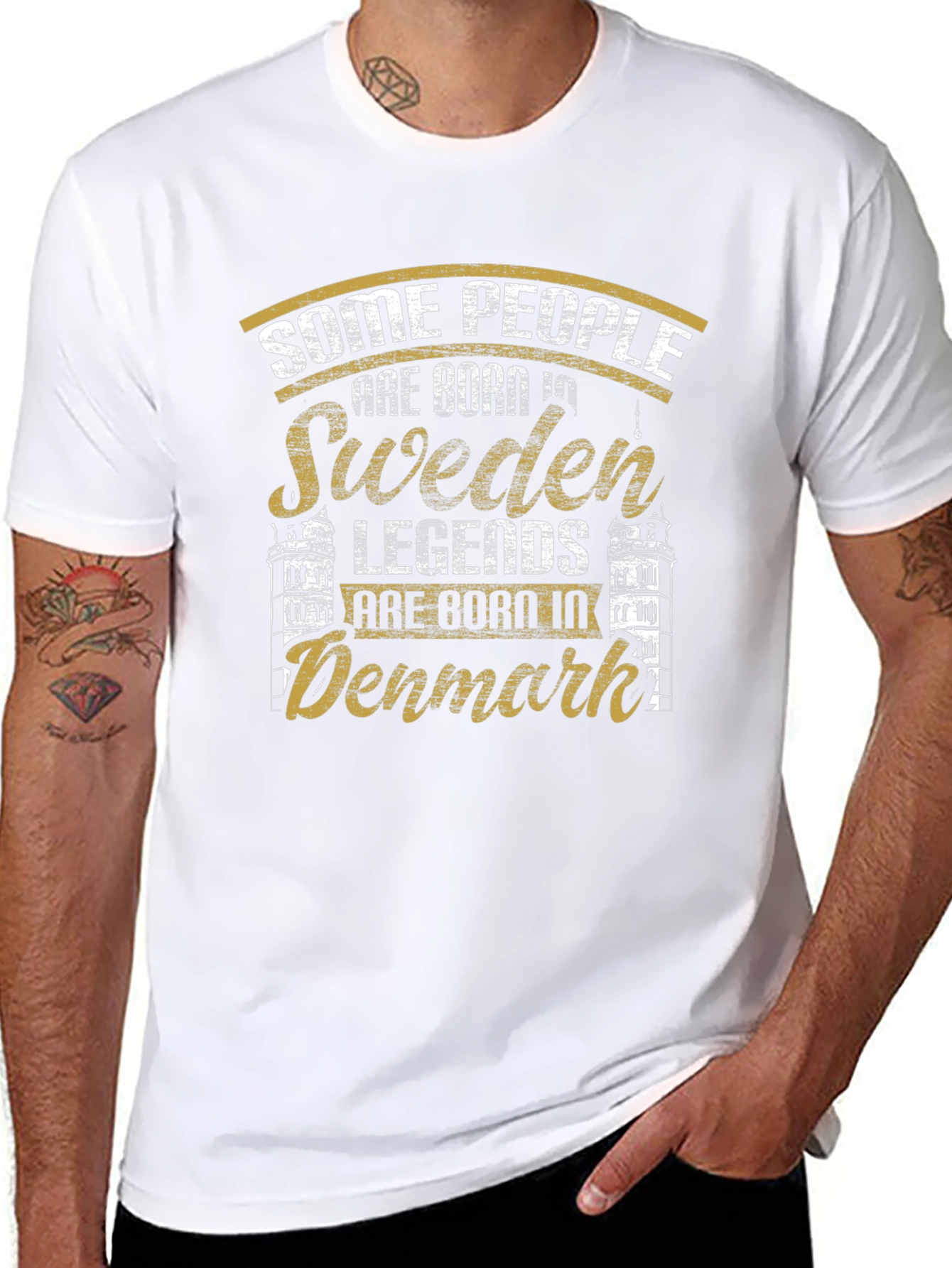Sweden Denmark Legends T-Shirt