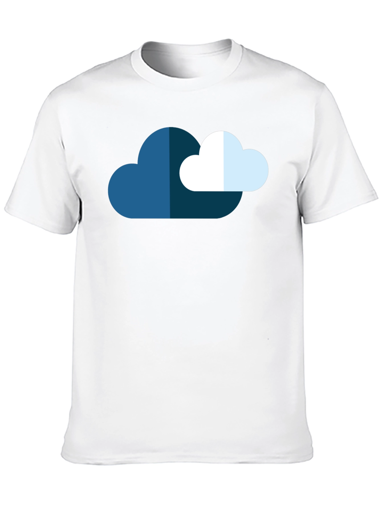 Cloud Graphic Black T-Shirt