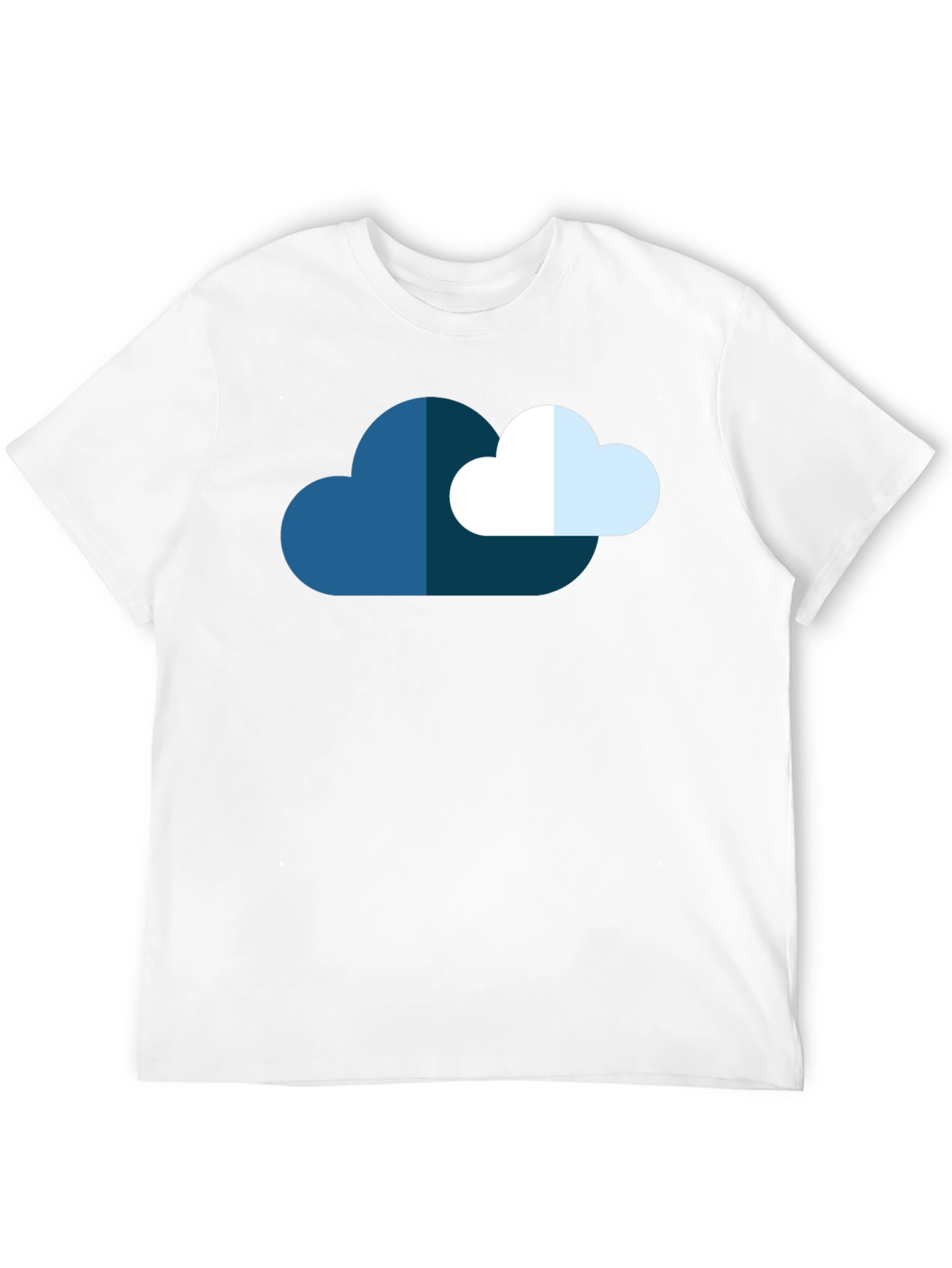 Cloud Graphic Black T-Shirt