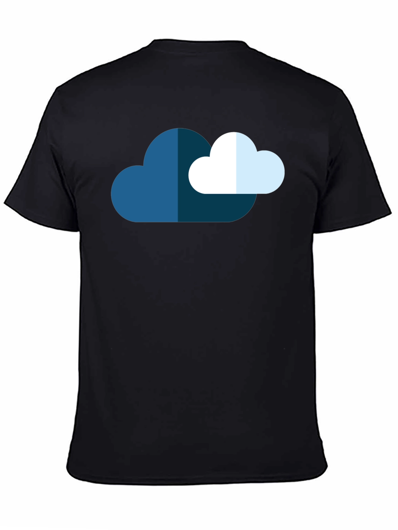 Cloud Graphic Black T-Shirt