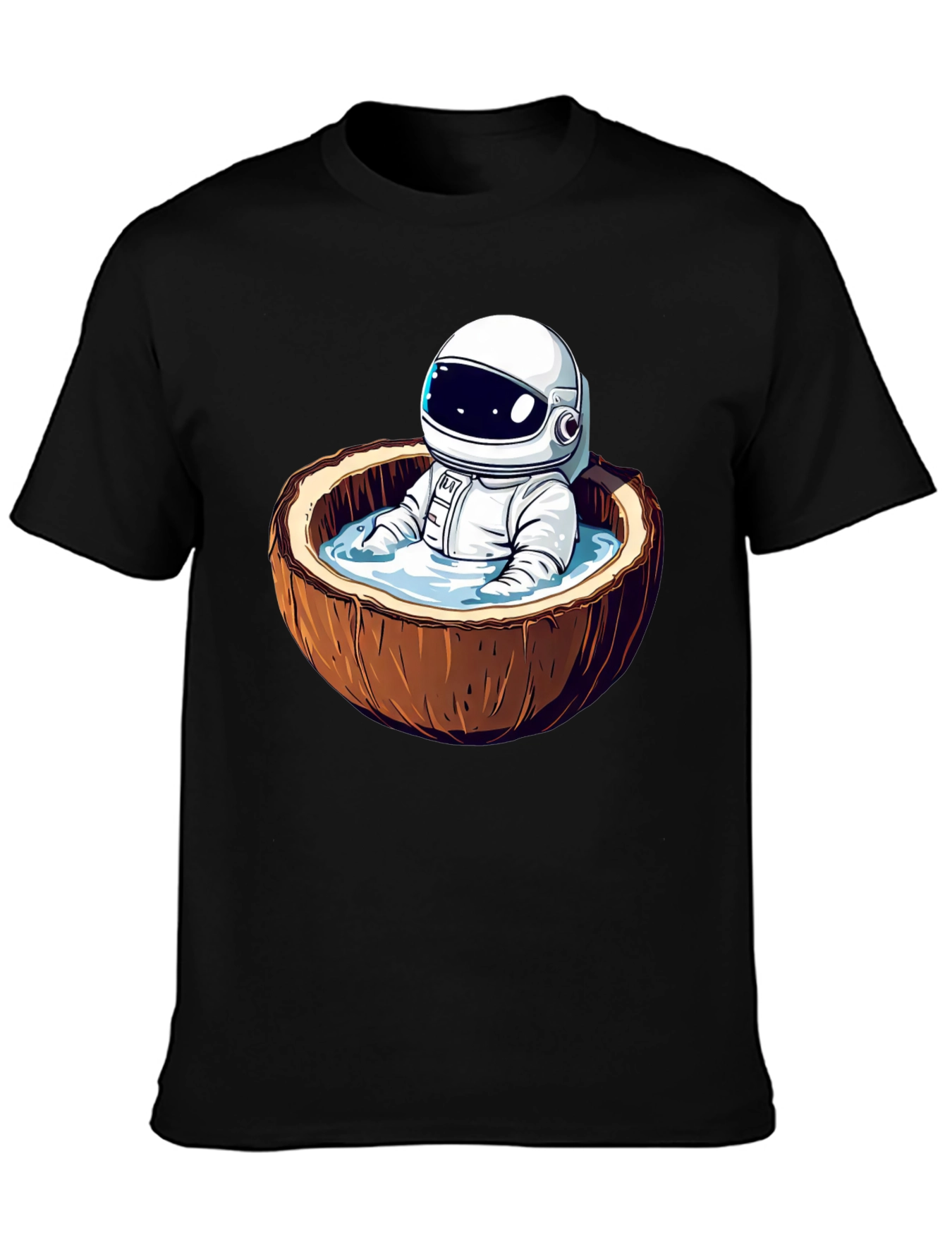 Astronaut Coconut Bathing T-Shirt