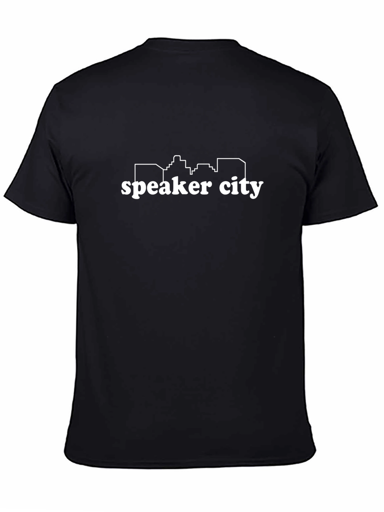 Speaker City T-Shirt - Black Graphic Tee