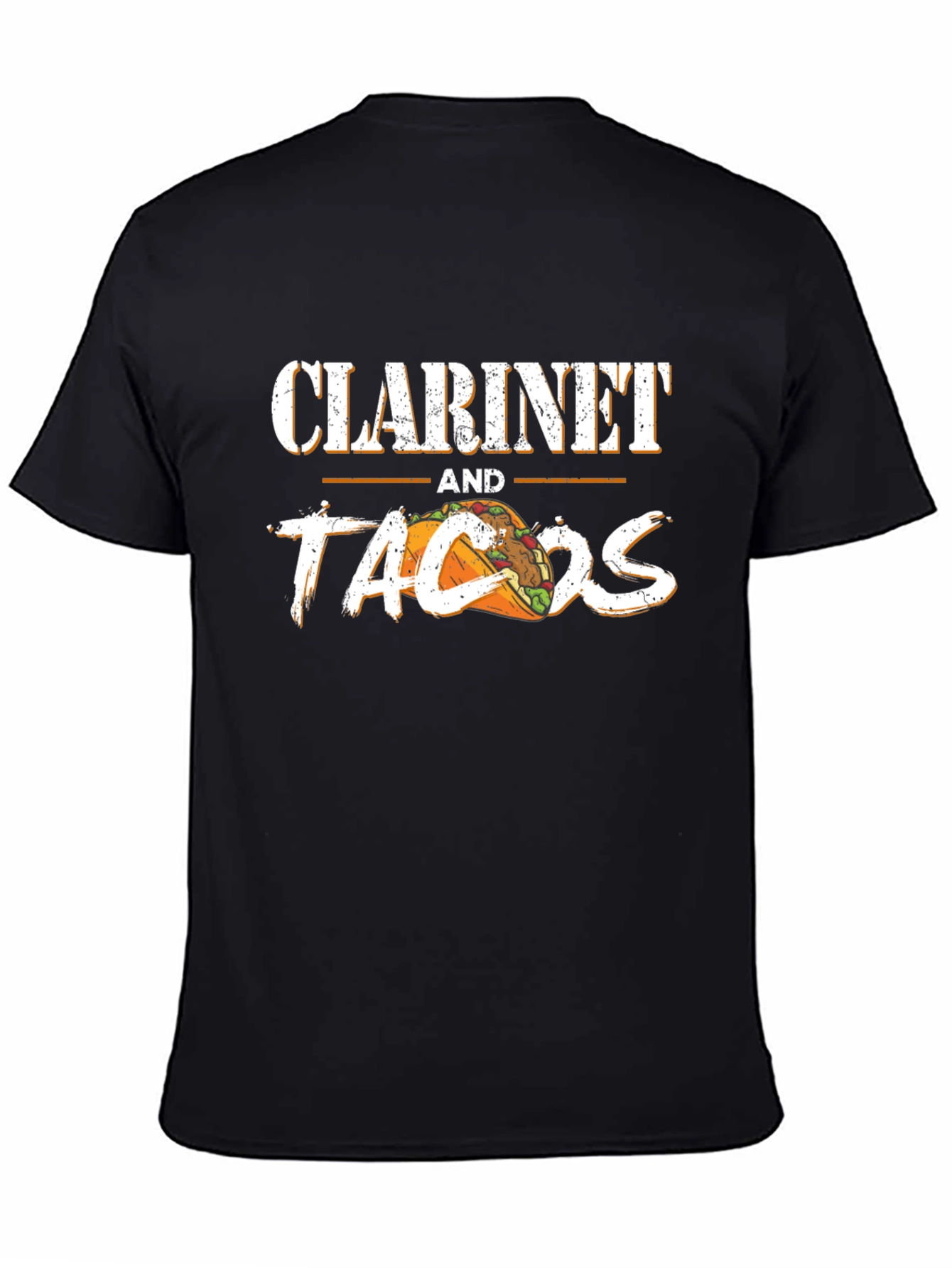 Clarinet and Tacos Graphic T-Shirt