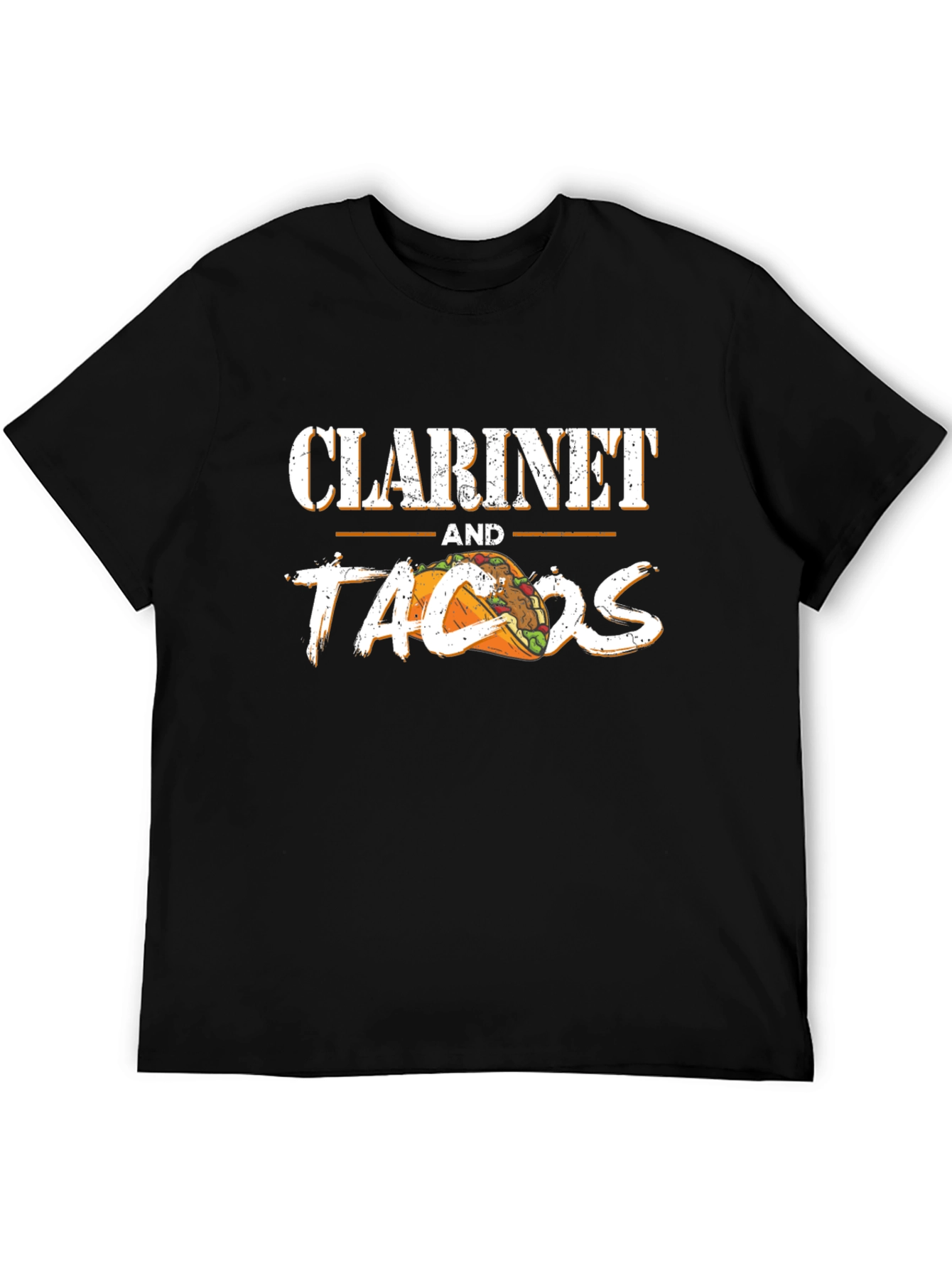 Clarinet and Tacos Graphic T-Shirt