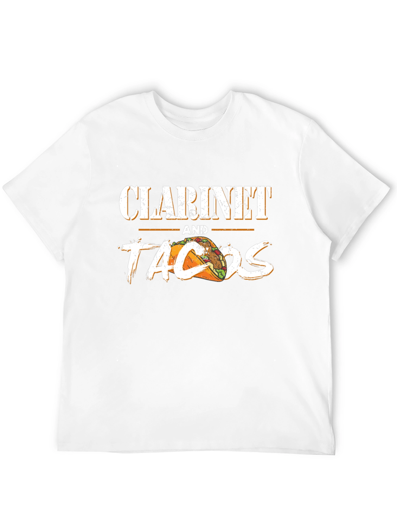 Clarinet and Tacos Graphic T-Shirt