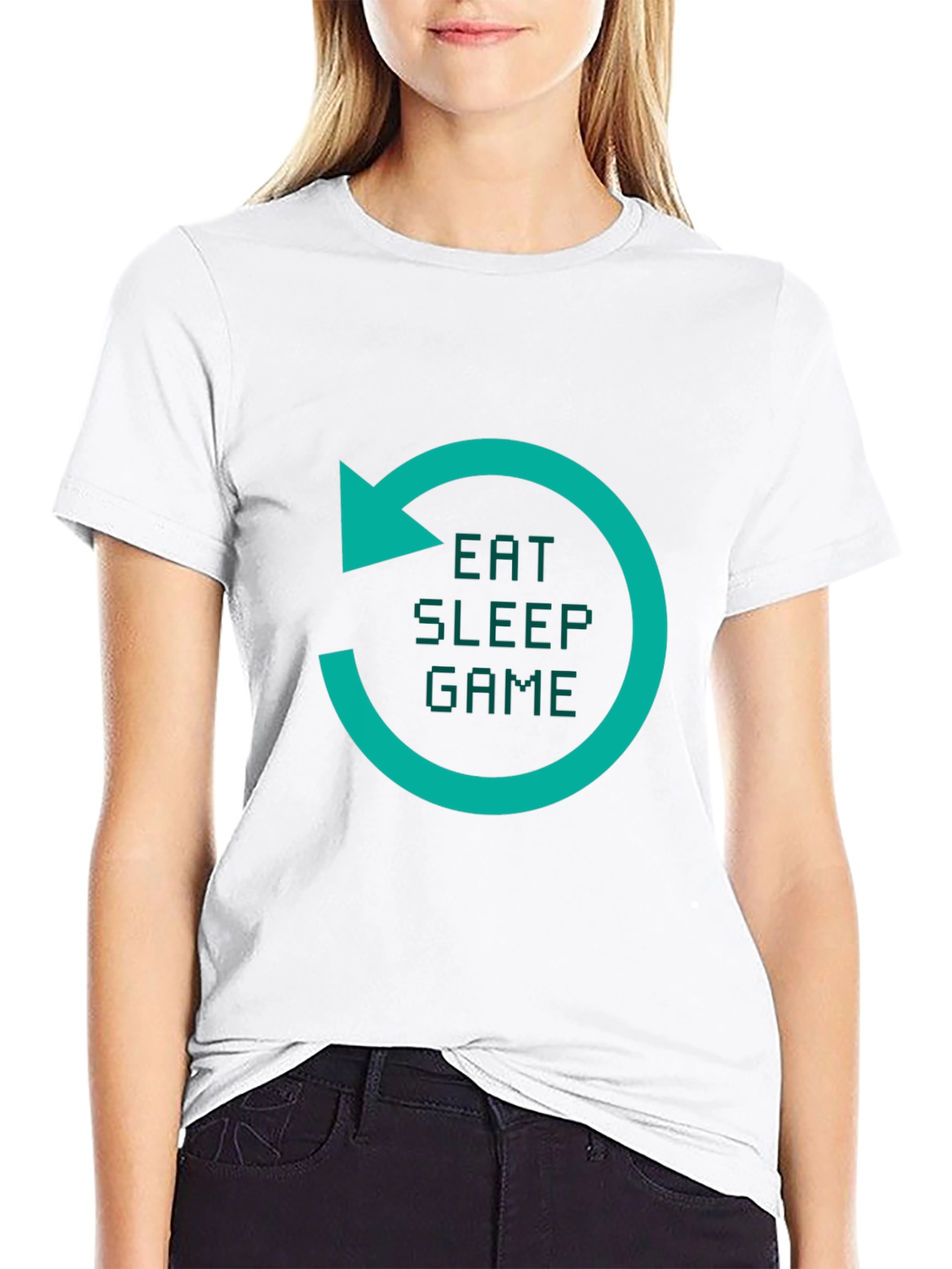 Eat Sleep Game Cycle T-Shirt