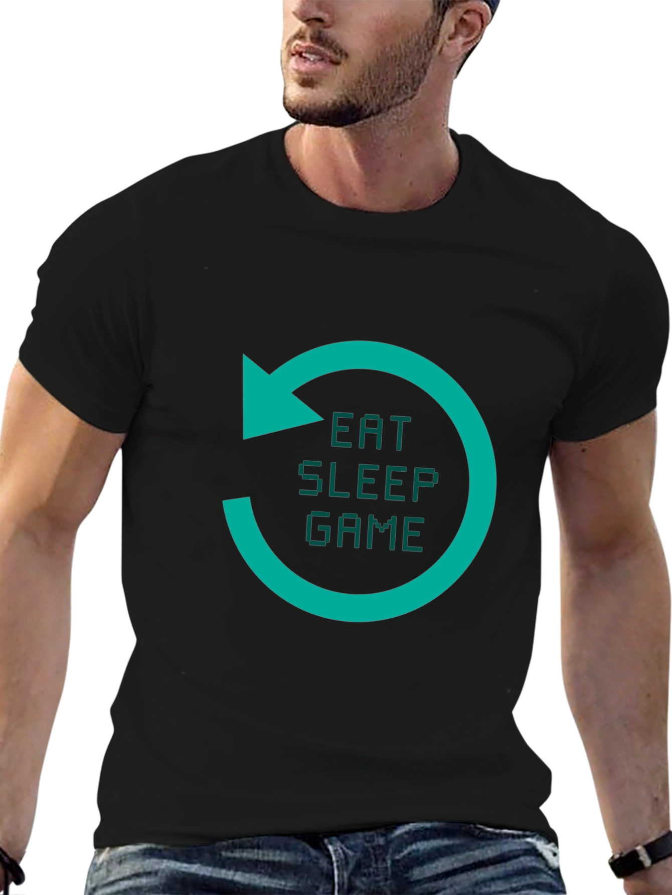 Eat Sleep Game Cycle T-Shirt