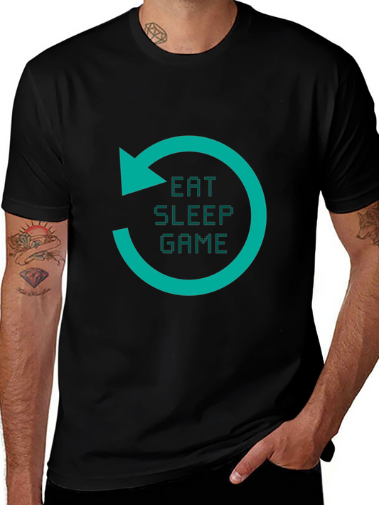 Eat Sleep Game Cycle T-Shirt