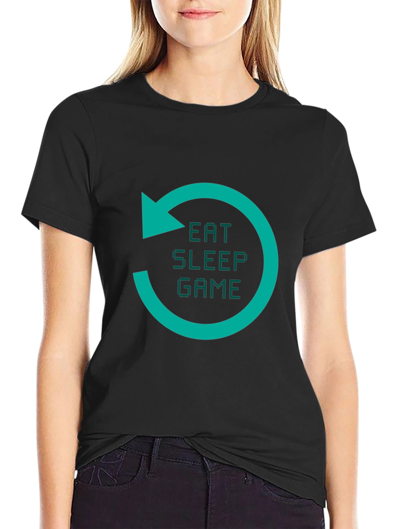 Eat Sleep Game Cycle T-Shirt