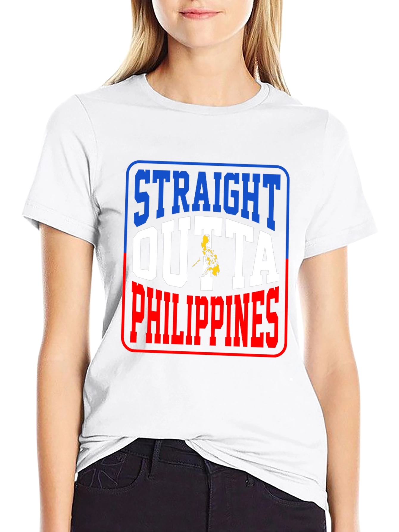 Straight Outta Philippines Graphic Tee