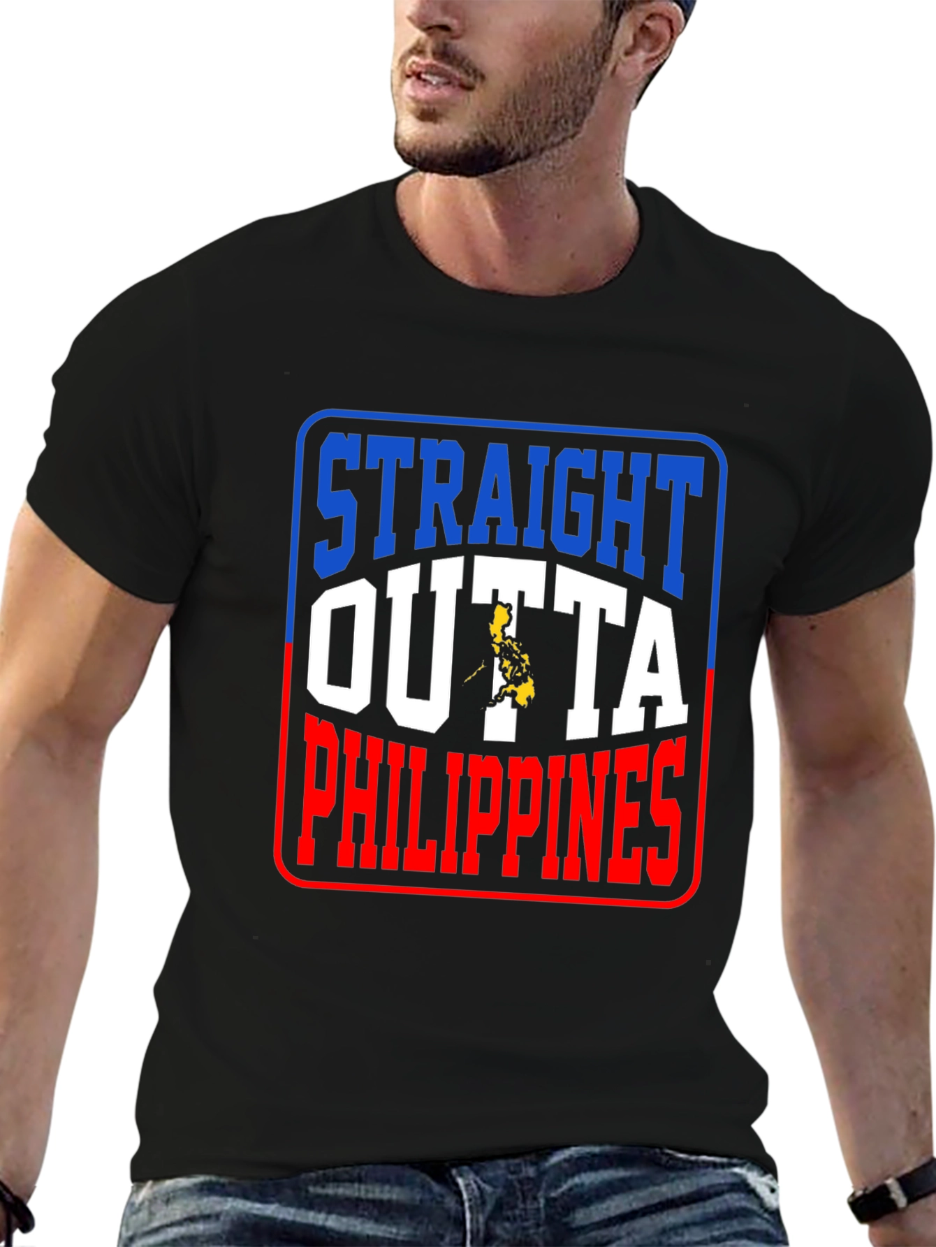 Straight Outta Philippines Graphic Tee