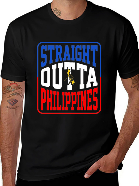 Straight Outta Philippines Graphic Tee