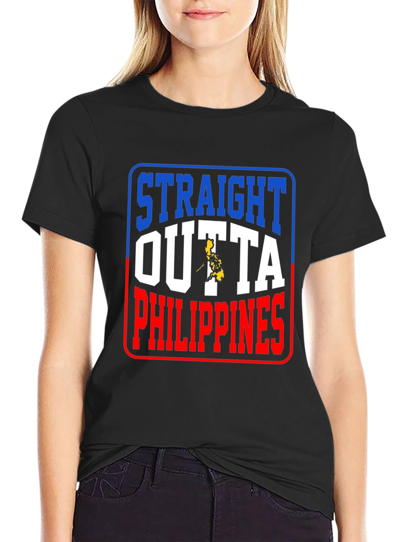 Straight Outta Philippines Graphic Tee