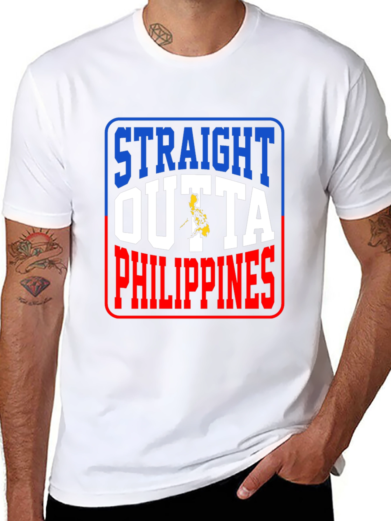 Straight Outta Philippines Graphic Tee