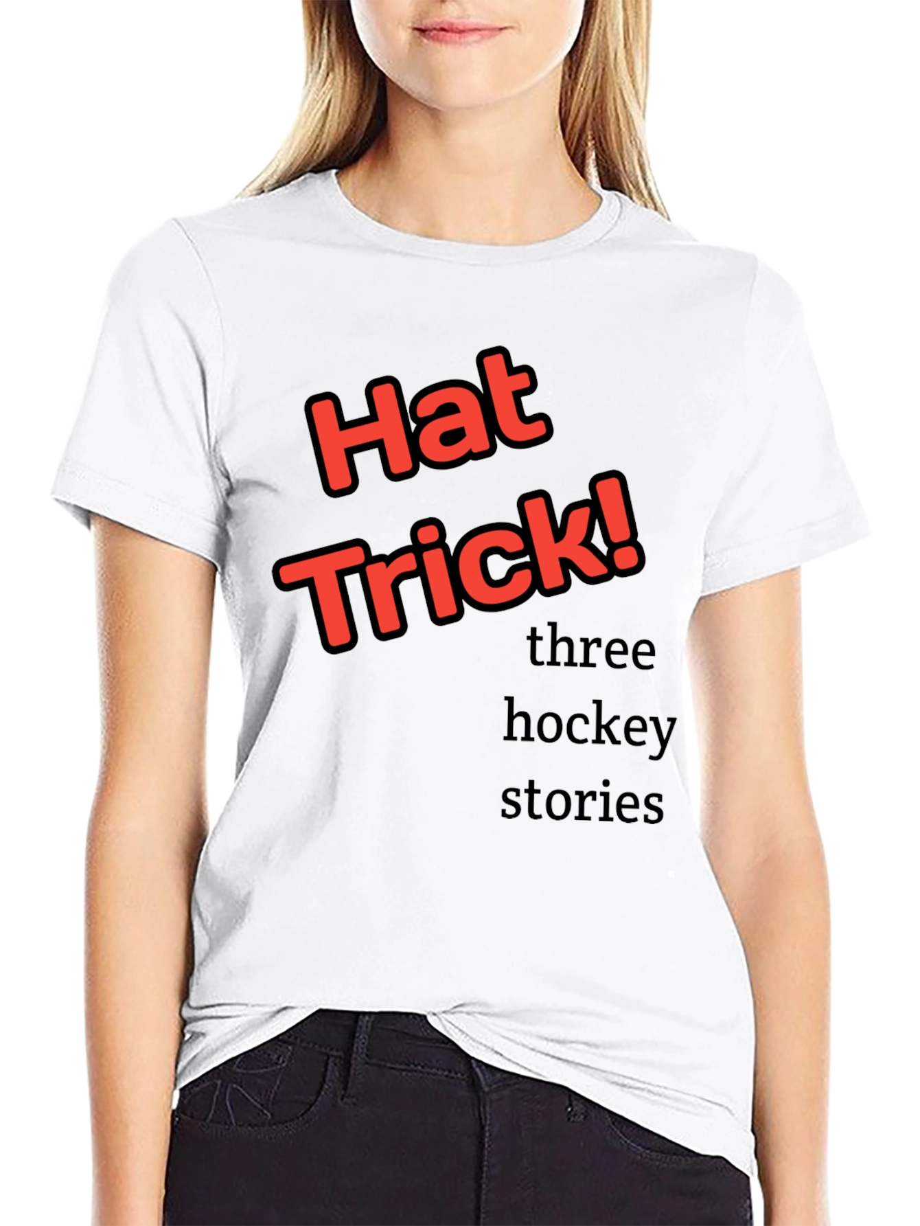 Hat Trick! Three Hockey Stories T-Shirt