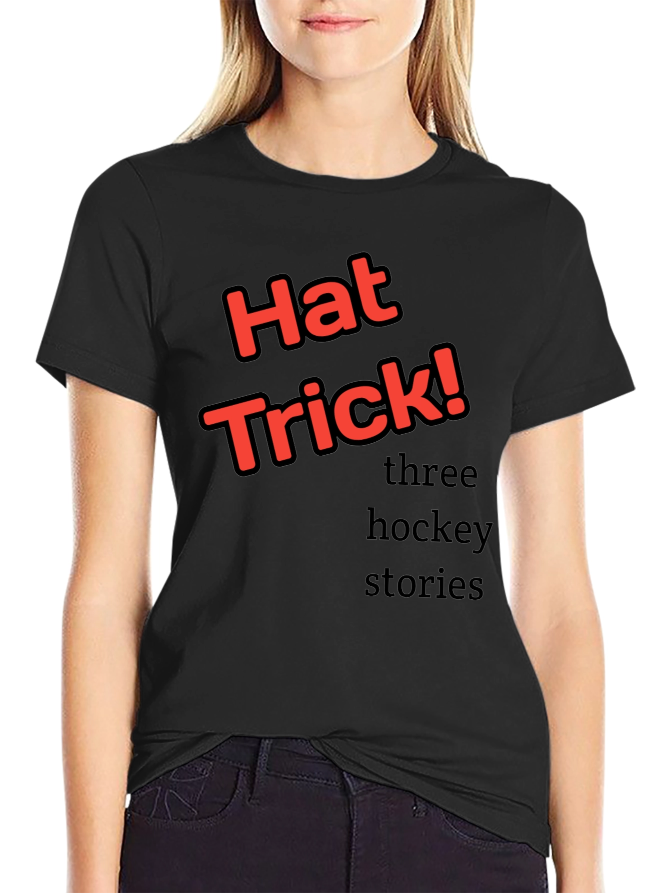 Hat Trick! Three Hockey Stories T-Shirt