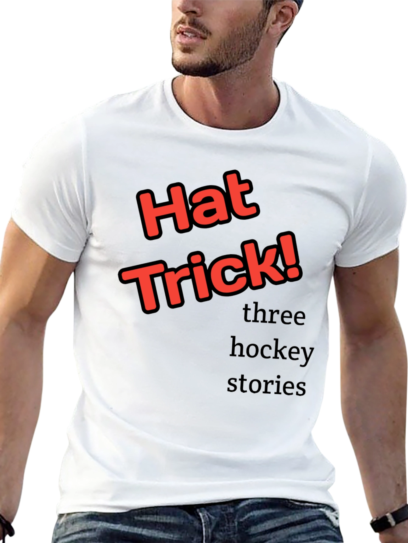 Hat Trick! Three Hockey Stories T-Shirt
