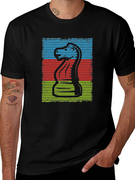 Chess Knight Graphic T-Shirt
