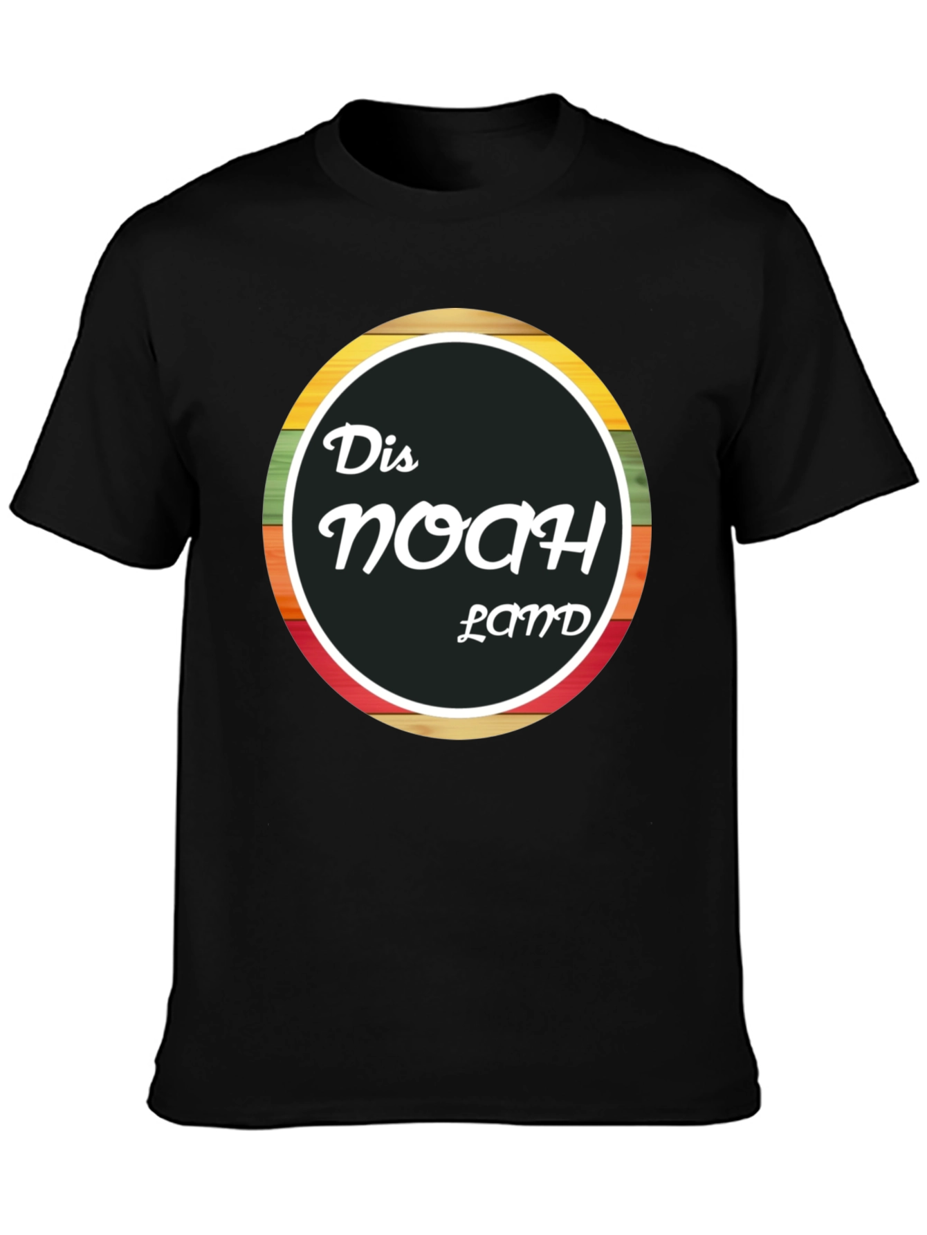 Dis Noah Land Novelty Graphic T-Shirt
