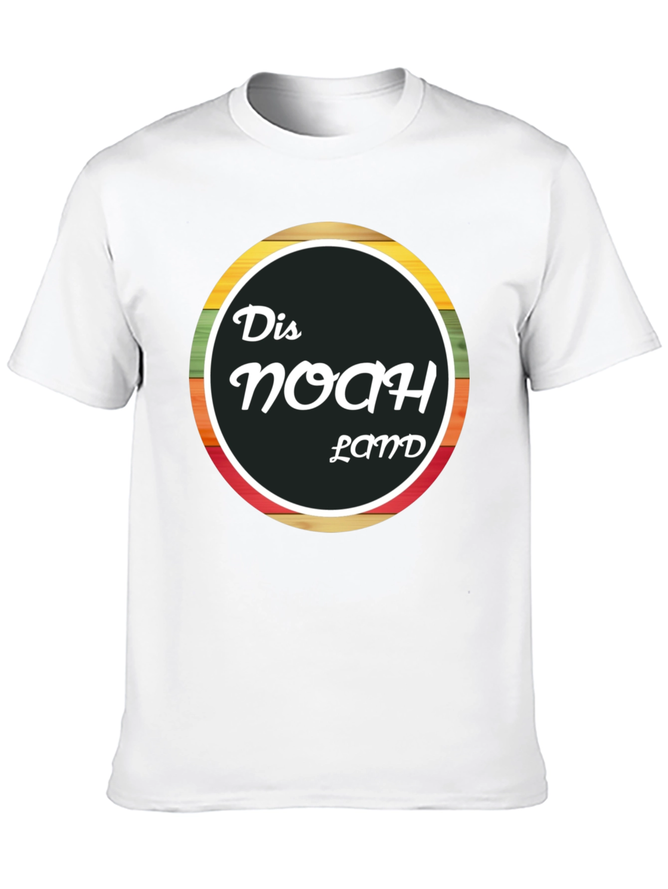 Dis Noah Land Novelty Graphic T-Shirt