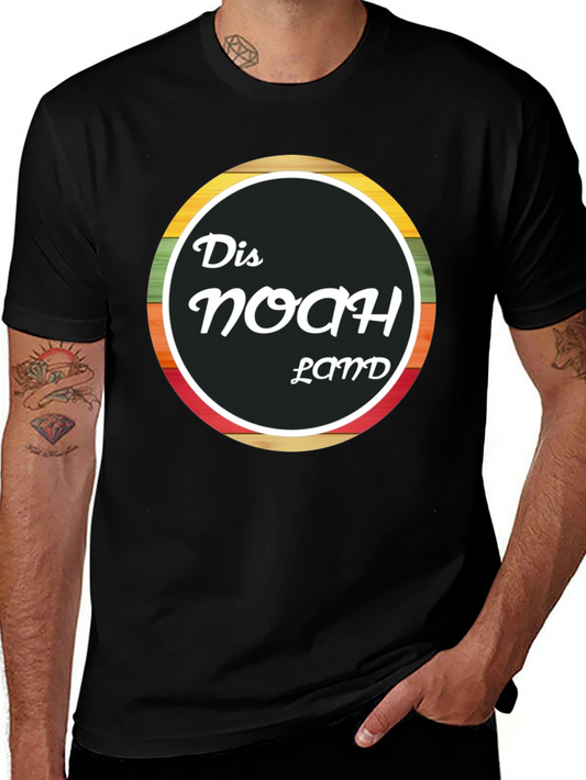 Dis Noah Land Novelty Graphic T-Shirt