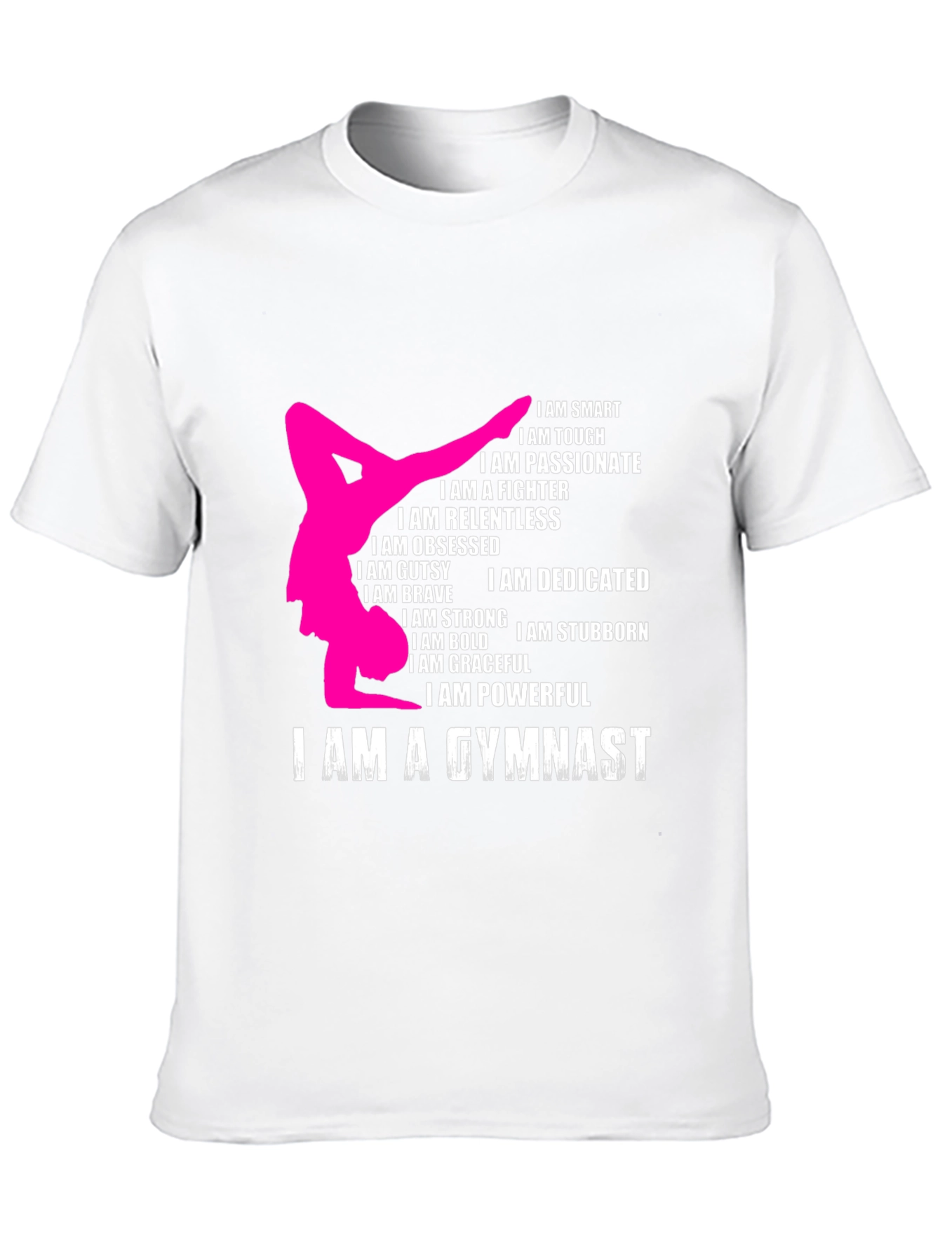 Gymnast Graphic T-Shirt - Smart Tough & Passionate