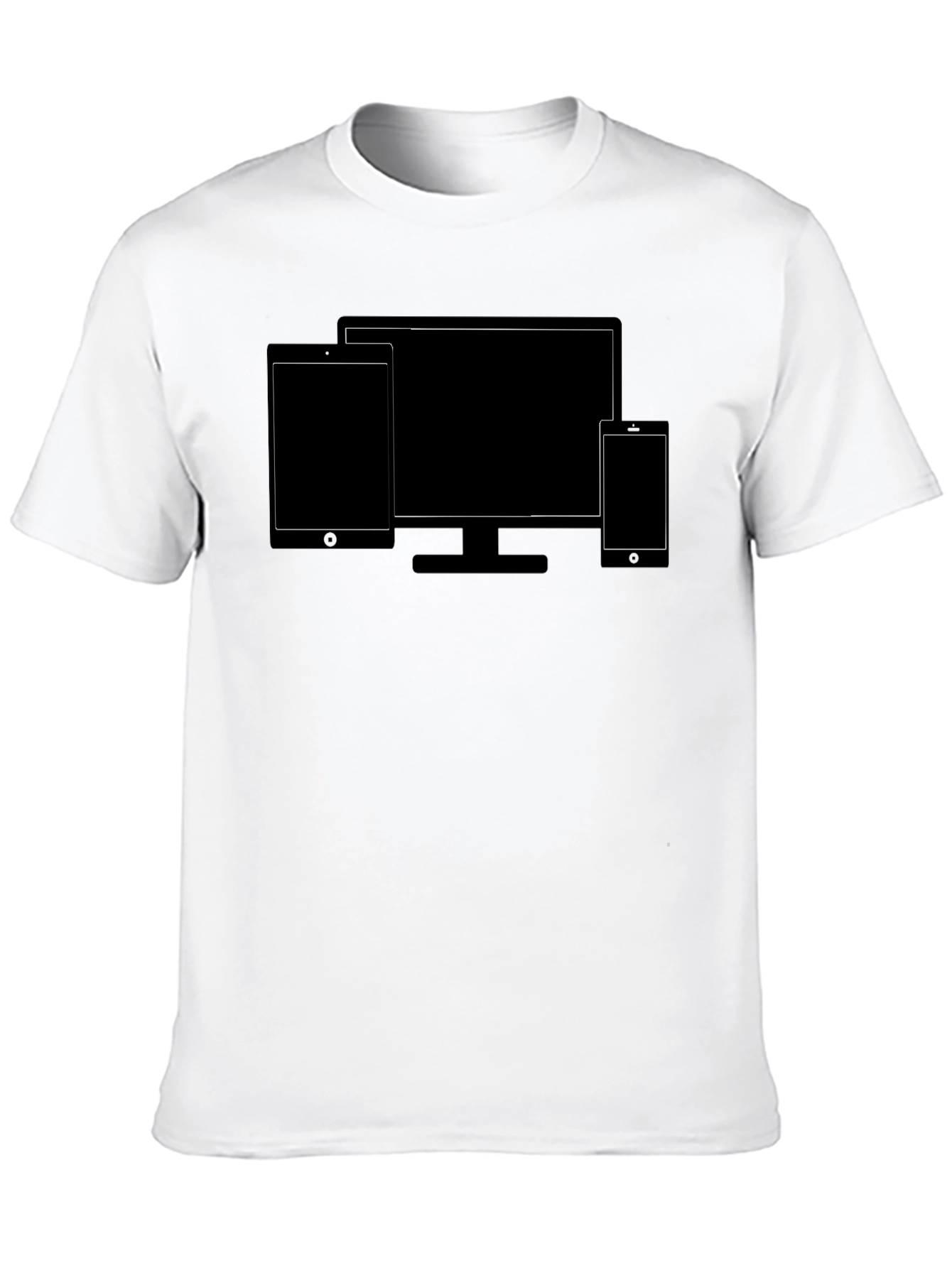 Tech Device T-Shirt - Modern Connectivity Tee