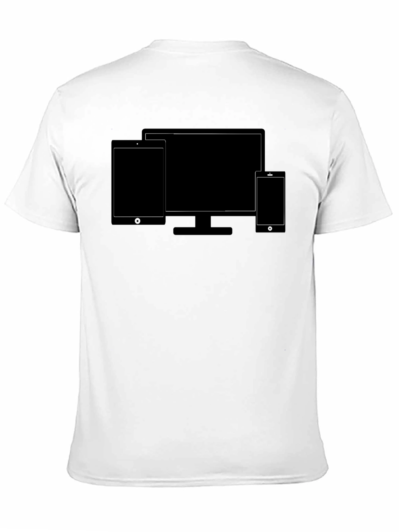 Tech Device T-Shirt - Modern Connectivity Tee