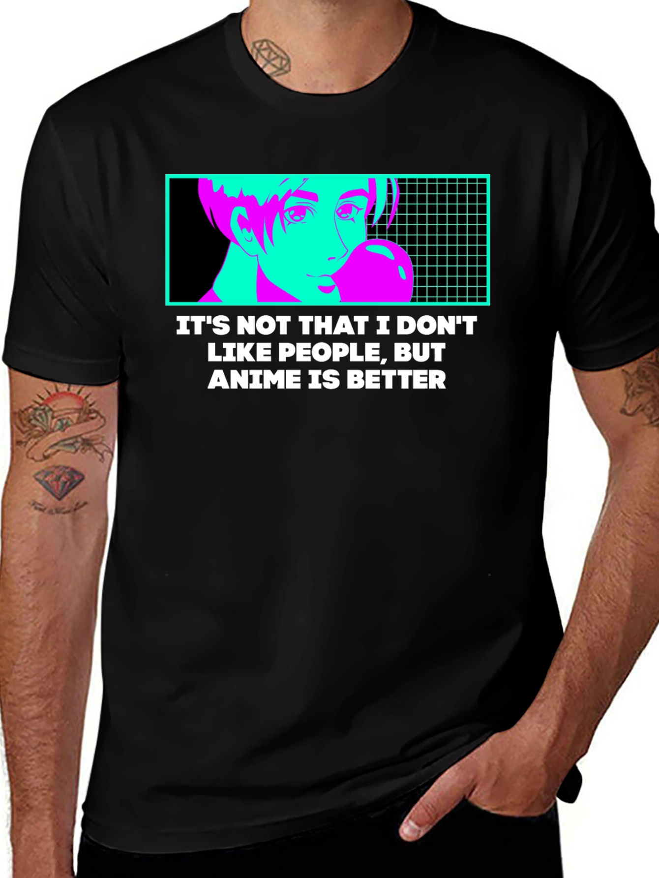 Anime Lover T-Shirt - Funny Graphic Tee
