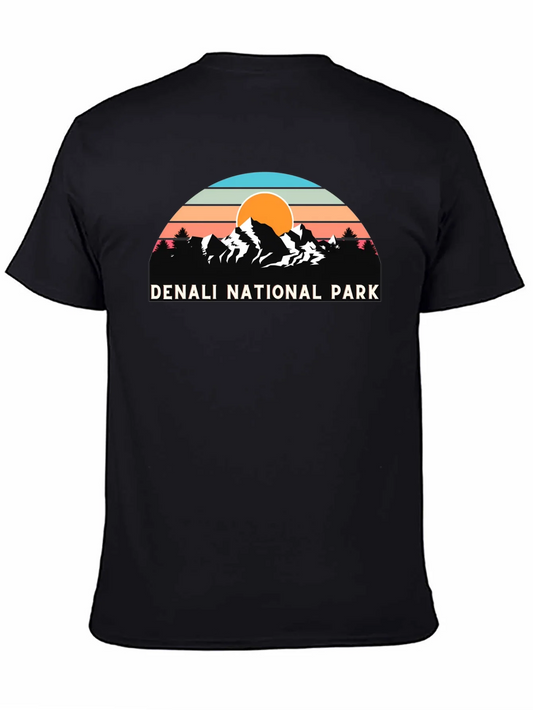 Denali National Park Retro Graphic T-Shirt