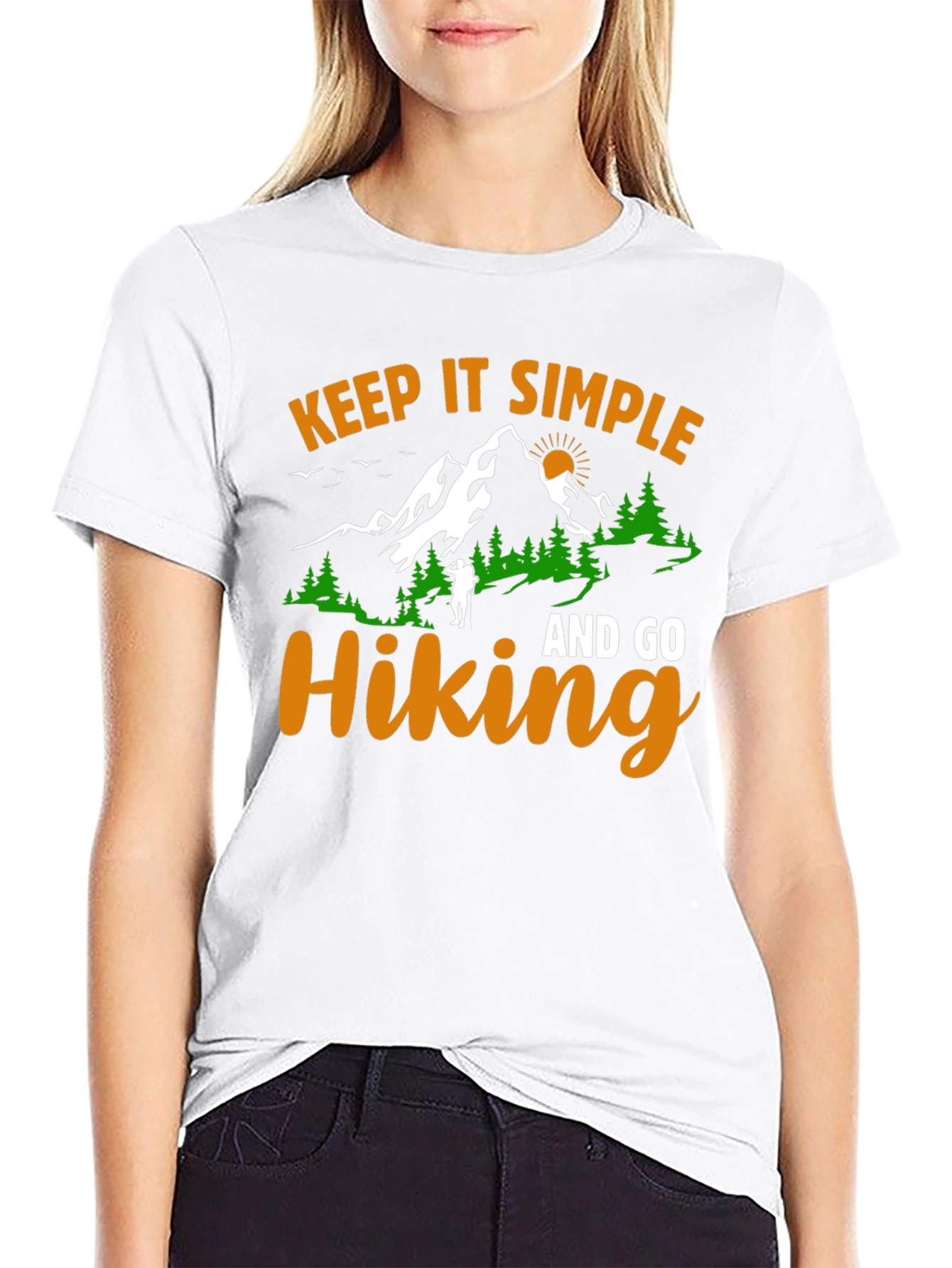 Keep It Simple Hiking Graphic Tee